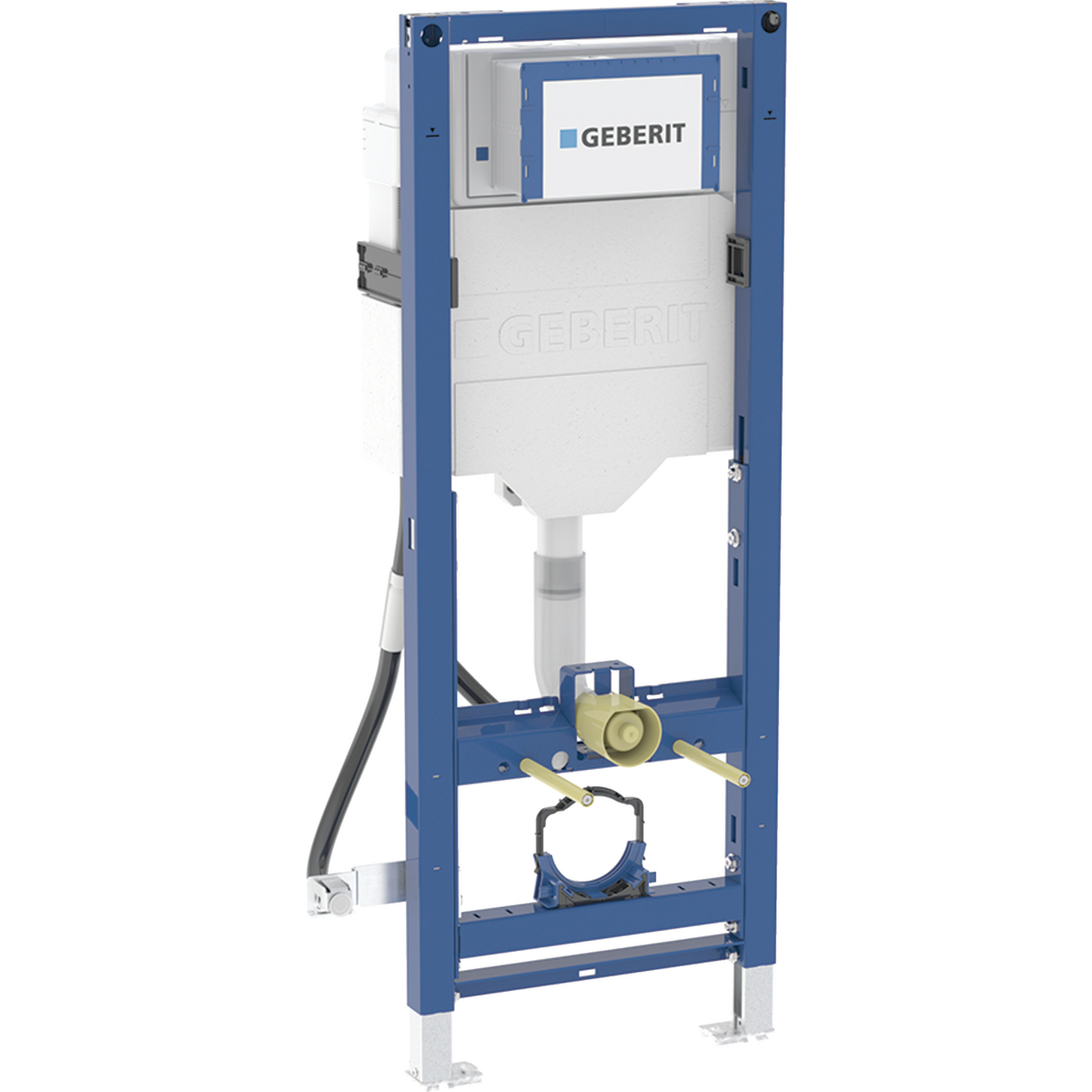 Geberit Duofix element for wall-hung WC, 112 cm, with Sigma concealed cistern 12 cm, barrier-free